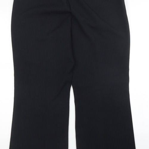 F&F Womens Blue Striped  Trousers  Size 14 L27 in