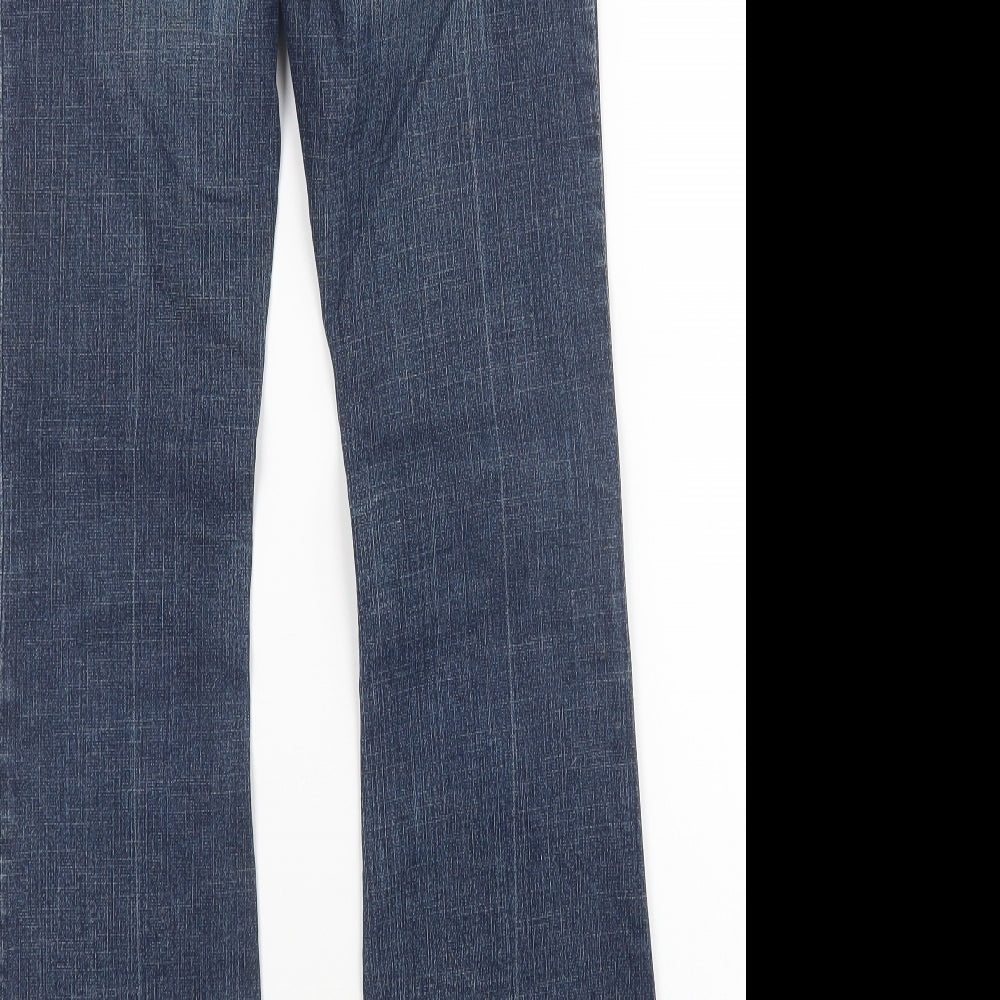 NEXT Womens Blue   Bootcut Jeans Size 8 L30 in