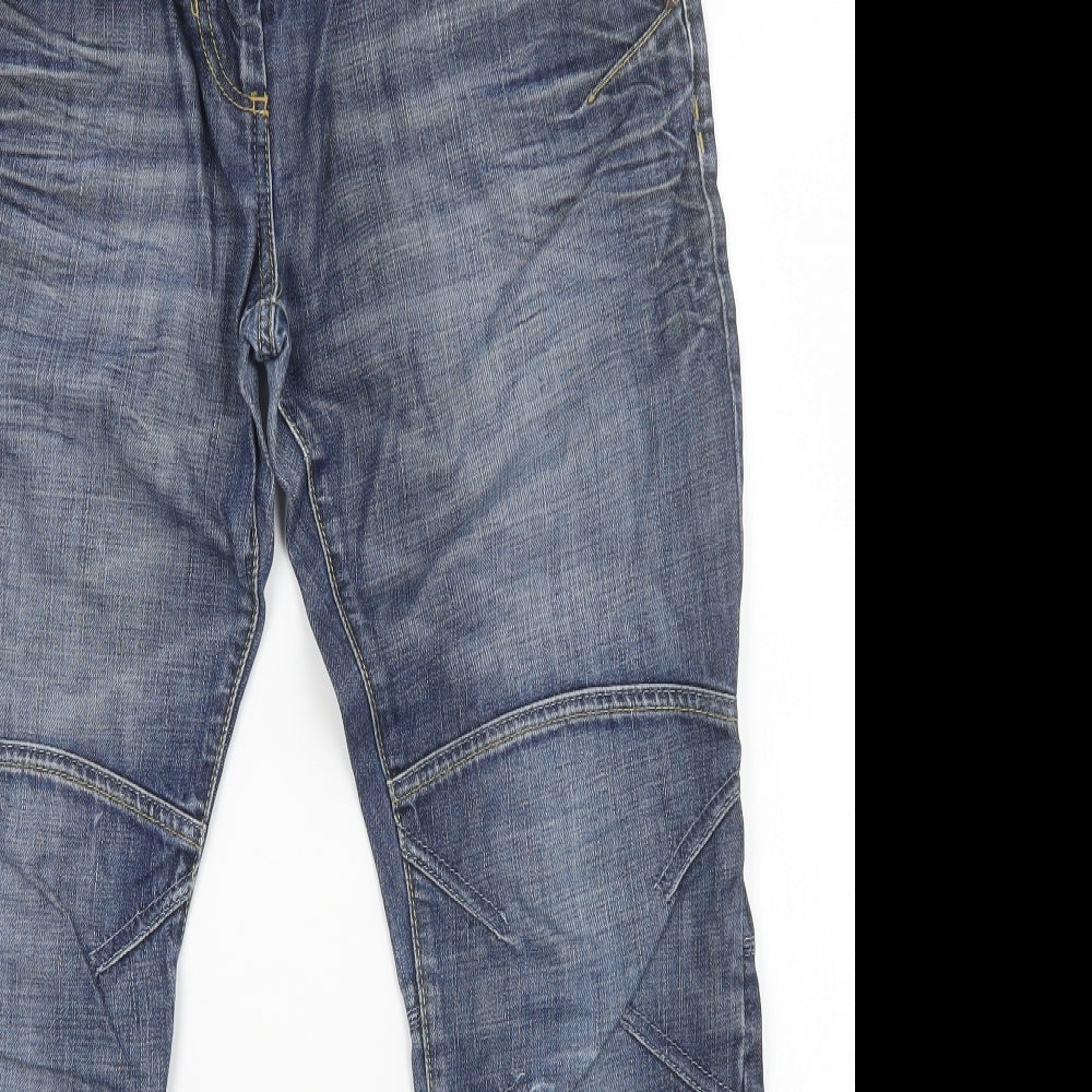 River Island Womens Blue   Boyfriend Jeans Size 12 L29 in