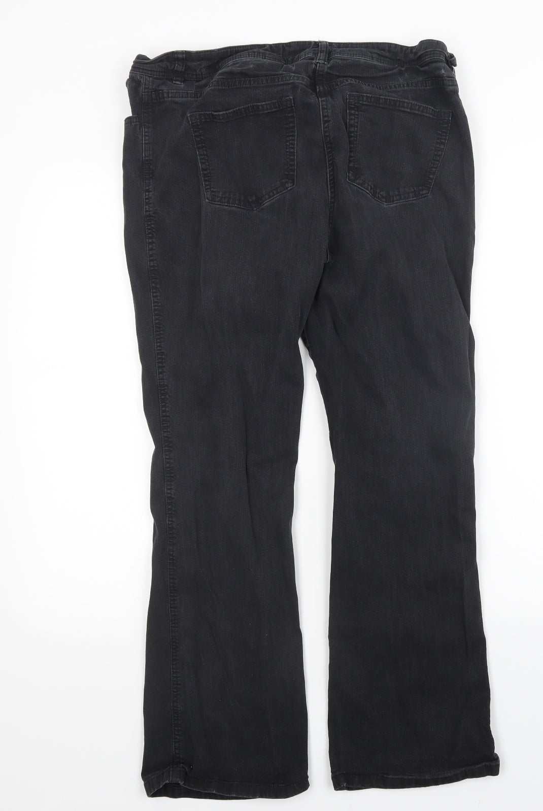 NEXT Womens Black   Bootcut Jeans Size 14 L28 in