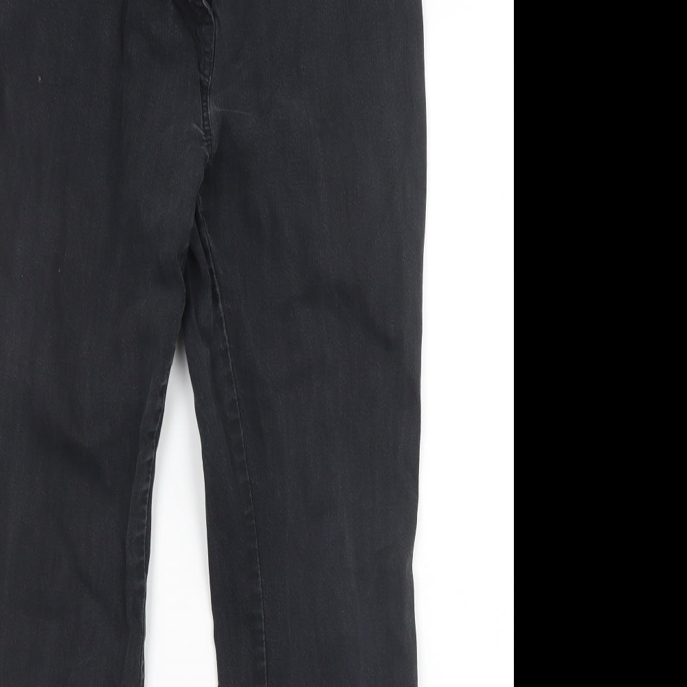 NEXT Womens Black   Bootcut Jeans Size 14 L28 in