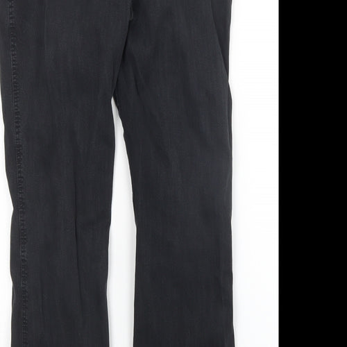 NEXT Womens Black   Bootcut Jeans Size 14 L28 in