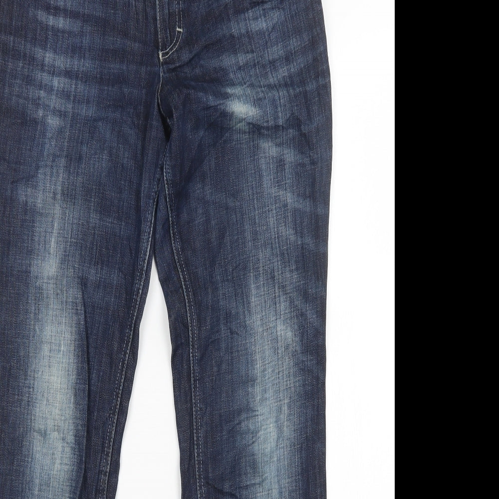 Rosner Womens Blue   Boyfriend Jeans Size 32 in L30 in