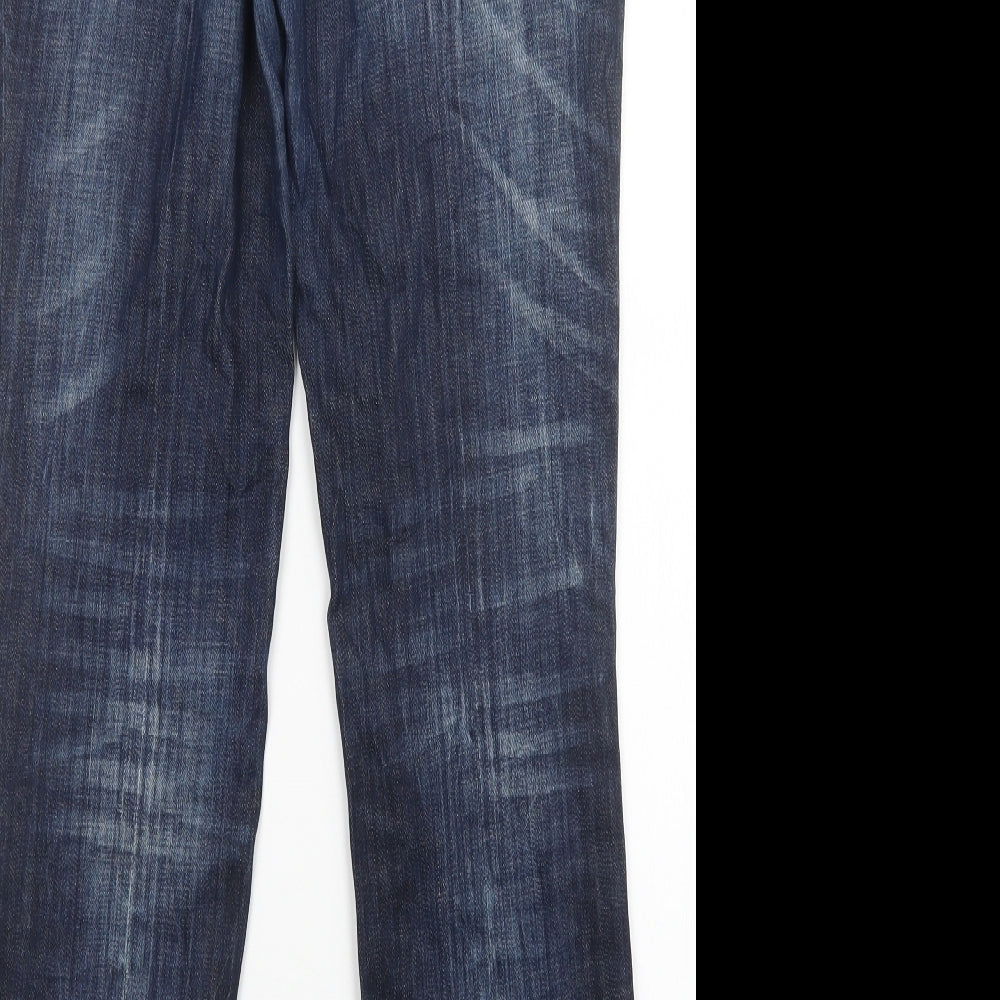 Rosner Womens Blue   Boyfriend Jeans Size 32 in L30 in