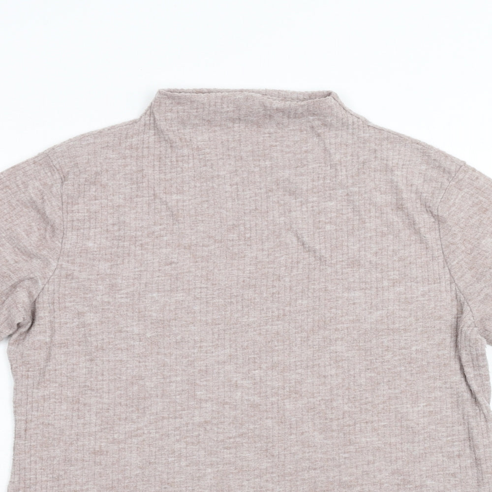 River Island Womens Brown   Basic T-Shirt Size 14