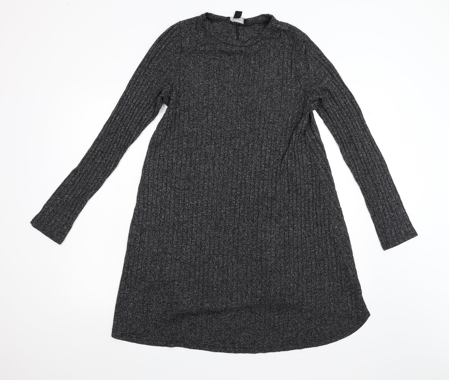 Primark Womens Grey  Knit Jumper Dress  Size 16