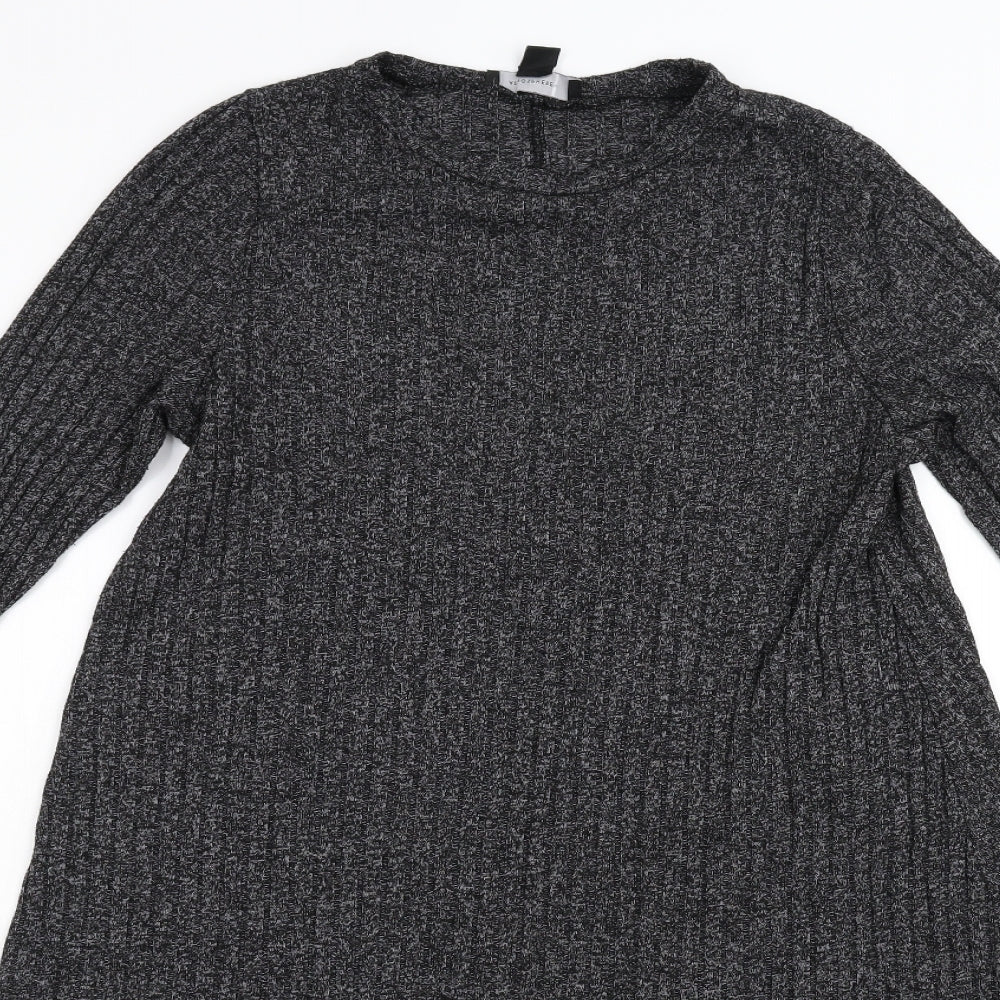 Primark Womens Grey  Knit Jumper Dress  Size 16