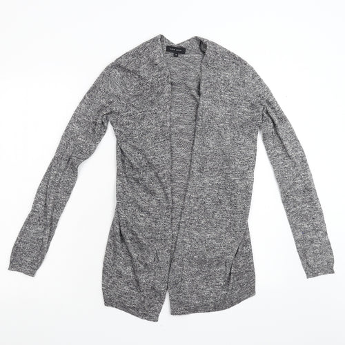 New Look Womens Grey  Knit Cardigan Jumper Size 6