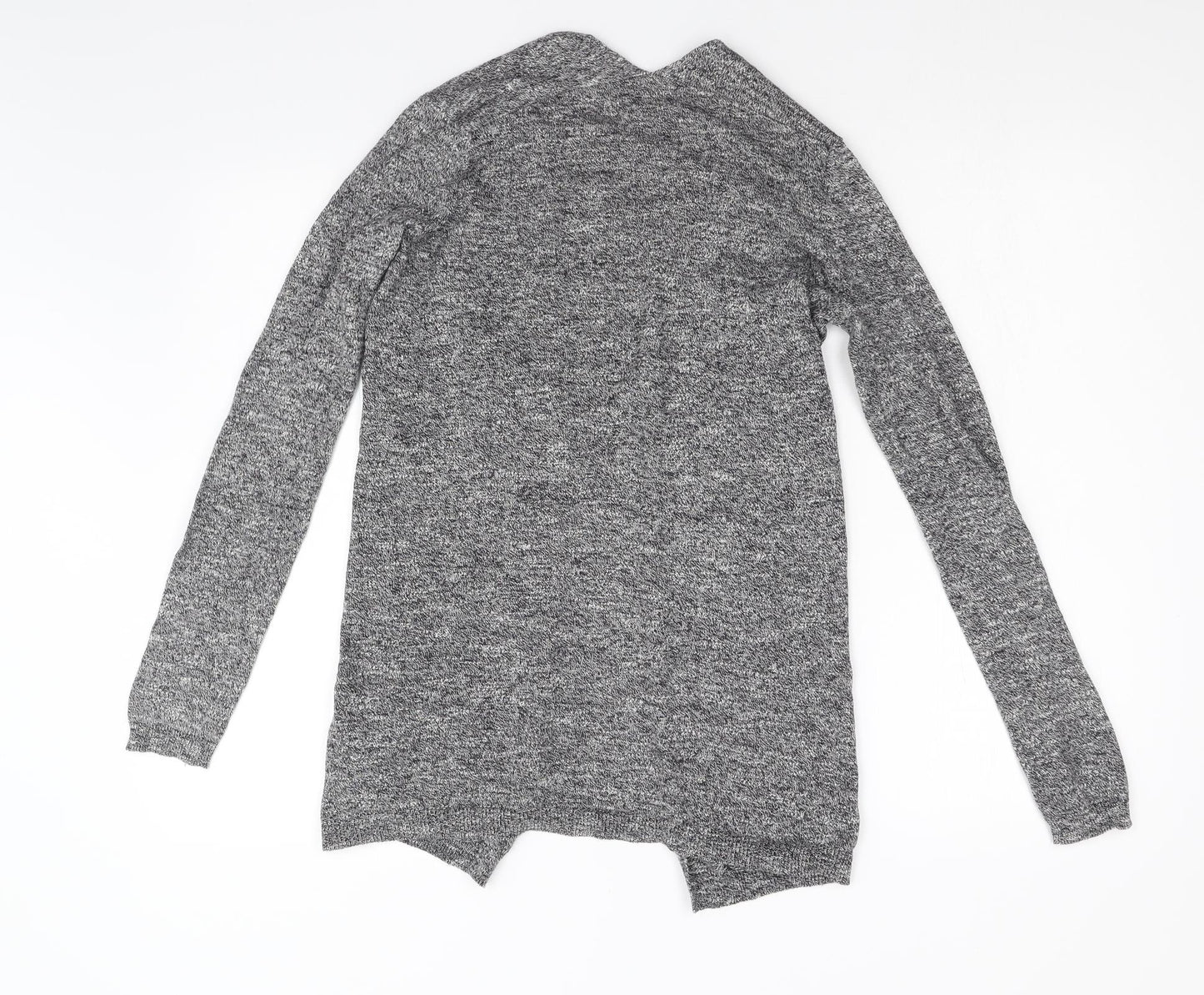New Look Womens Grey  Knit Cardigan Jumper Size 6