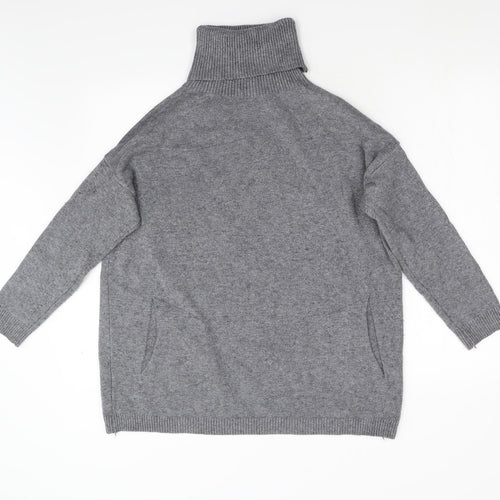 Preworn Womens Grey  Knit Pullover Jumper Size M