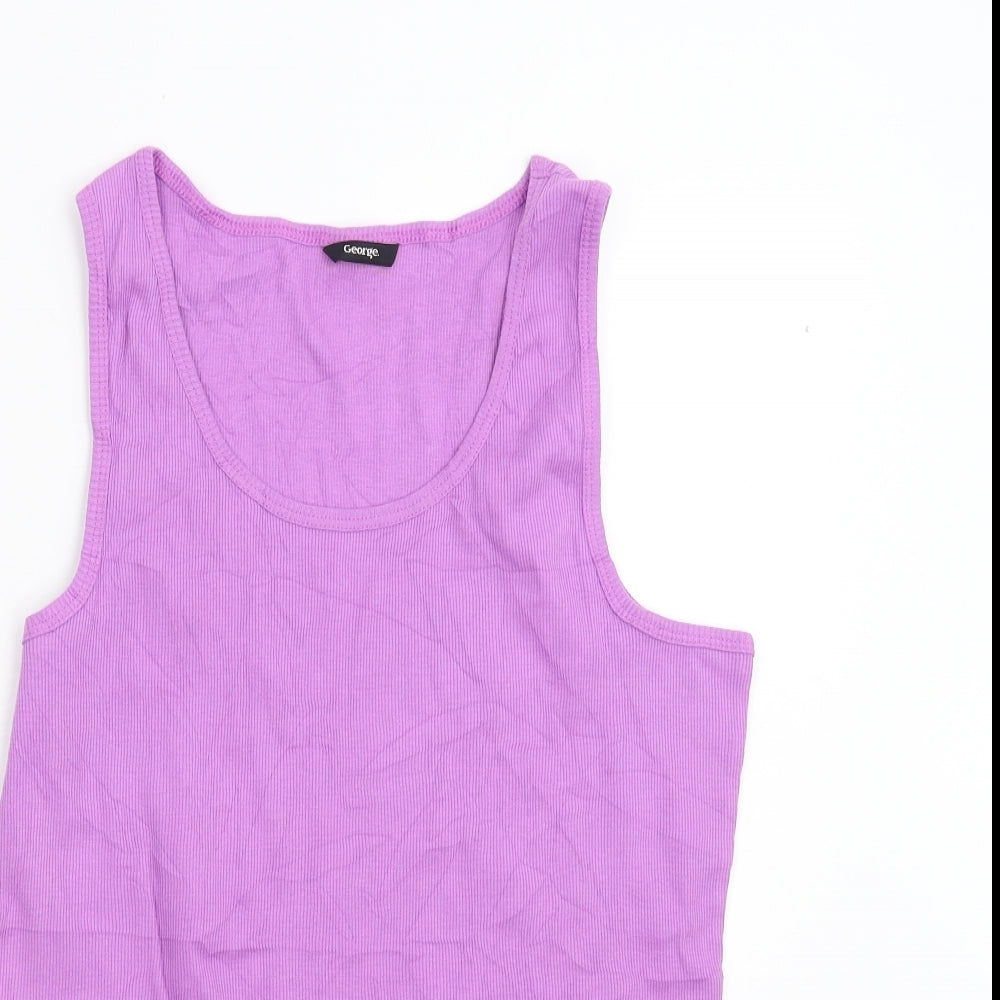 George Womens Purple   Basic Tank Size 18