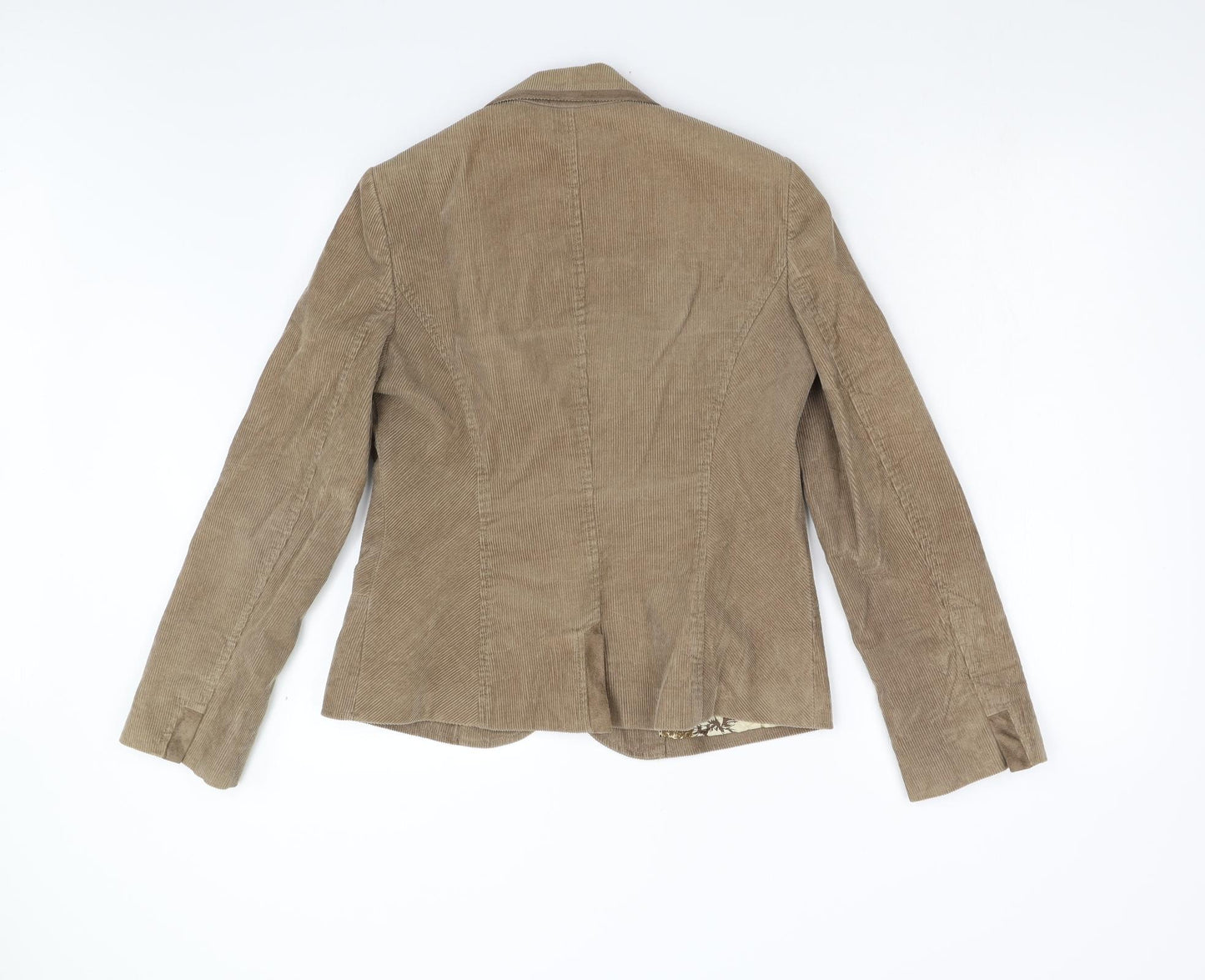 Per Una Womens Brown  Corduroy Jacket Blazer Size 10
