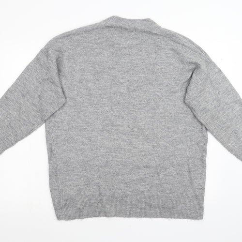 F&F Womens Grey  Knit Pullover Jumper Size 14