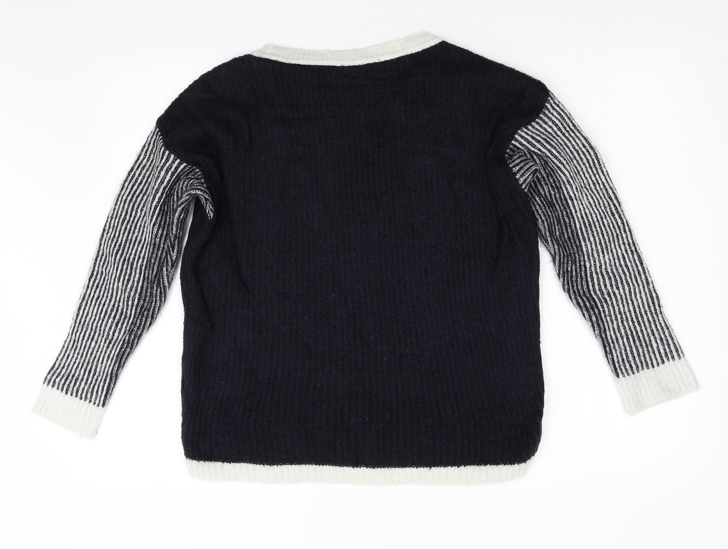 Primark Womens Blue  Knit Pullover Jumper Size 12