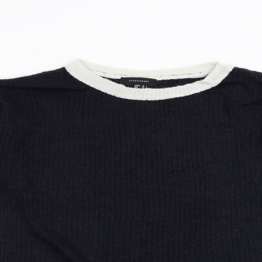Primark Womens Blue  Knit Pullover Jumper Size 12