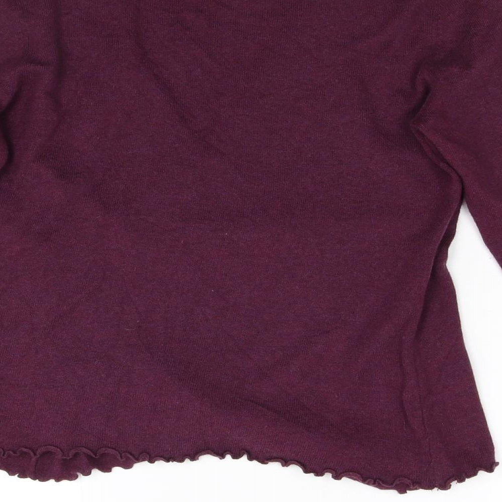 White Stuff Womens Red  Knit Pullover Jumper Size 16