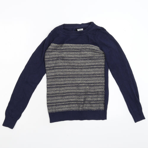 NEXT Womens Blue  Knit Pullover Jumper Size 6