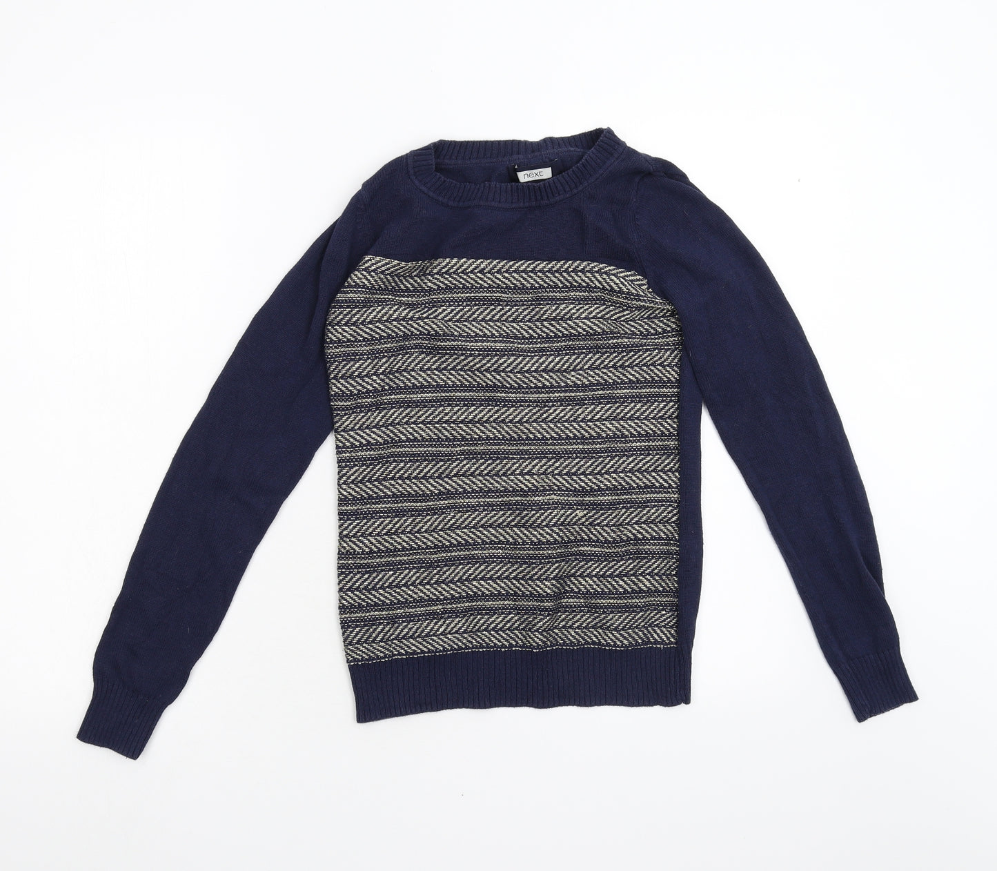 NEXT Womens Blue  Knit Pullover Jumper Size 6