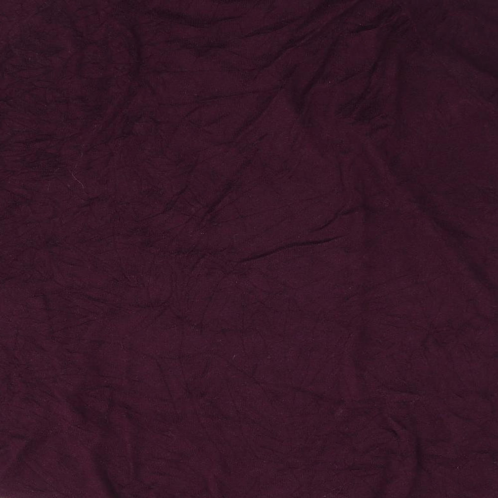 Warehouse Womens Purple  Knit Pullover Jumper Size 16
