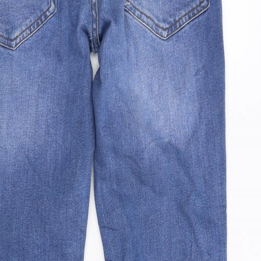 George Mens Blue  Denim Straight Jeans Size 34 L32 in