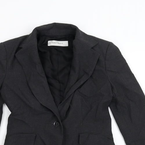 Zara Womens Grey   Jacket Blazer Size 8