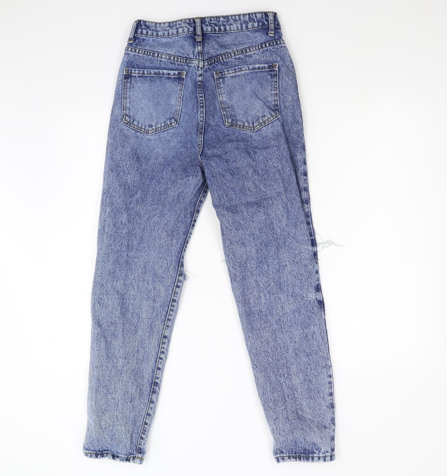 SheIn Womens Blue  Denim Tapered Jeans Size XS L27 in