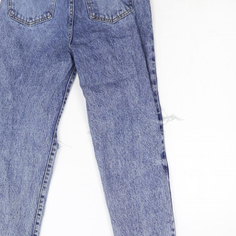 SheIn Womens Blue  Denim Tapered Jeans Size XS L27 in
