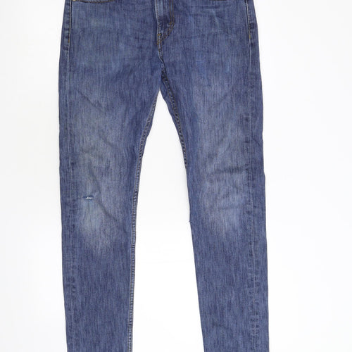 Levi's 510 Womens Blue  Denim  Jeans Size 32 L34 in