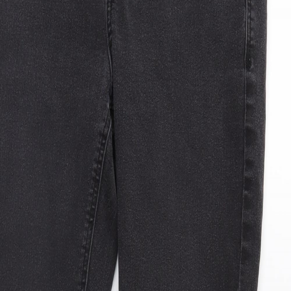Dorothy Perkins Womens Black  Denim Jegging Jeans Size 12 L29 in
