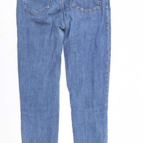 C.RO Womens Blue  Denim Straight Jeans Size 8 L26 in