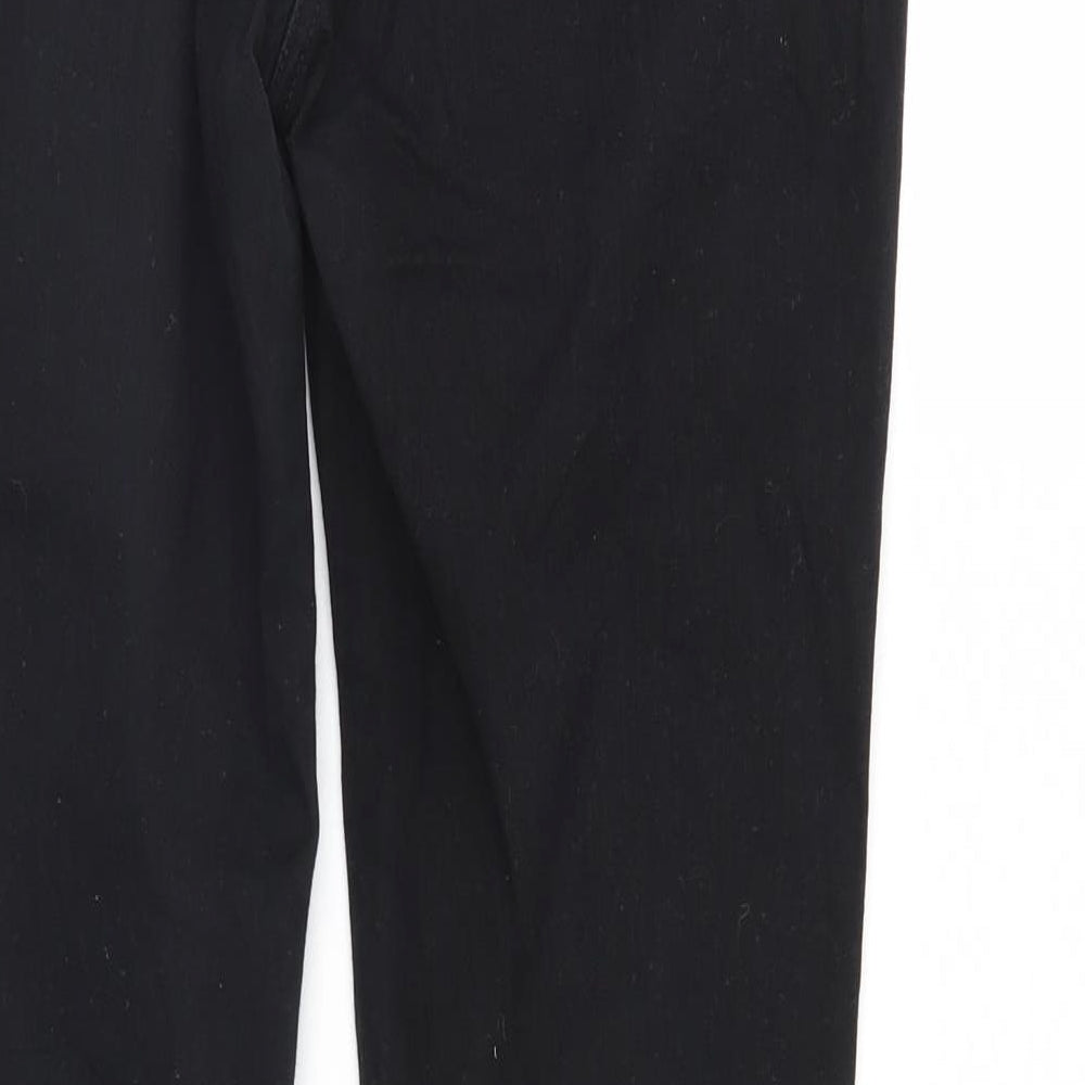 NEXT Womens Black  Denim Skinny Jeans Size 12 L29 in