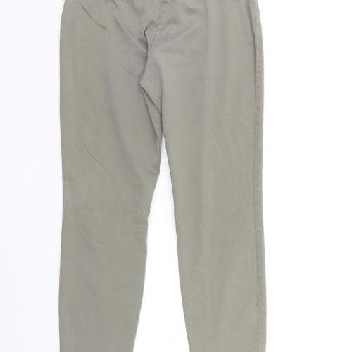 H&M Womens Green   Trousers  Size 8 L25 in