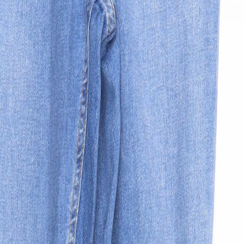 Studio Womens Blue  Denim Straight Jeans Size 10 L28 in