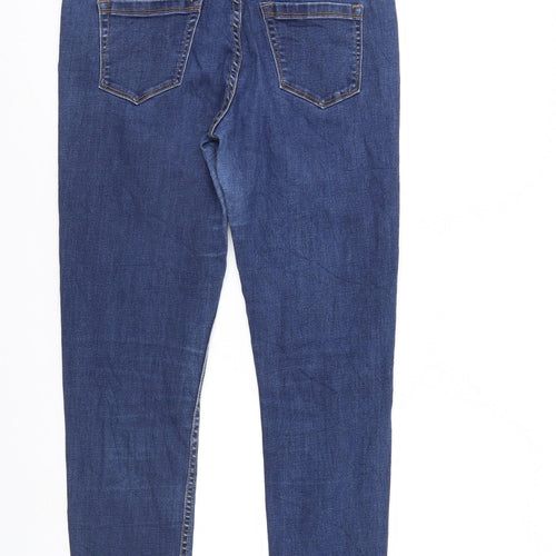 Diverse Womens Blue  Denim Straight Jeans Size 12 L27 in