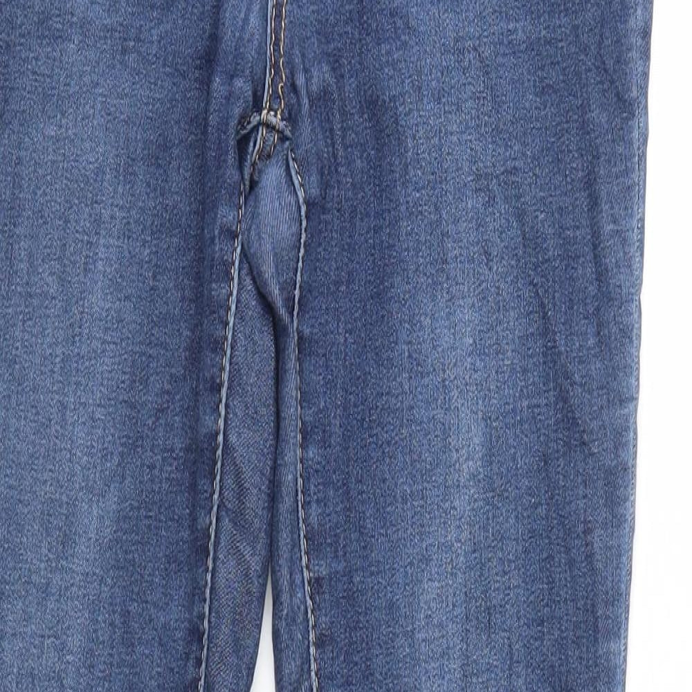Preworn Womens Blue  Denim Skinny Jeans Size 8 L28 in