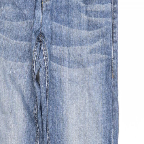 Tom Taylor Mens Blue  Denim Straight Jeans Size L L29 in
