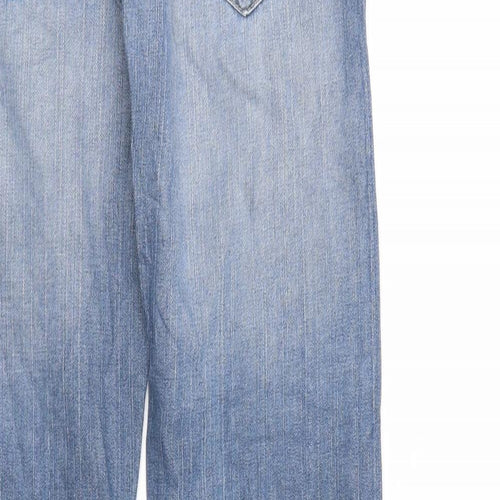 Tom Taylor Mens Blue  Denim Straight Jeans Size L L29 in