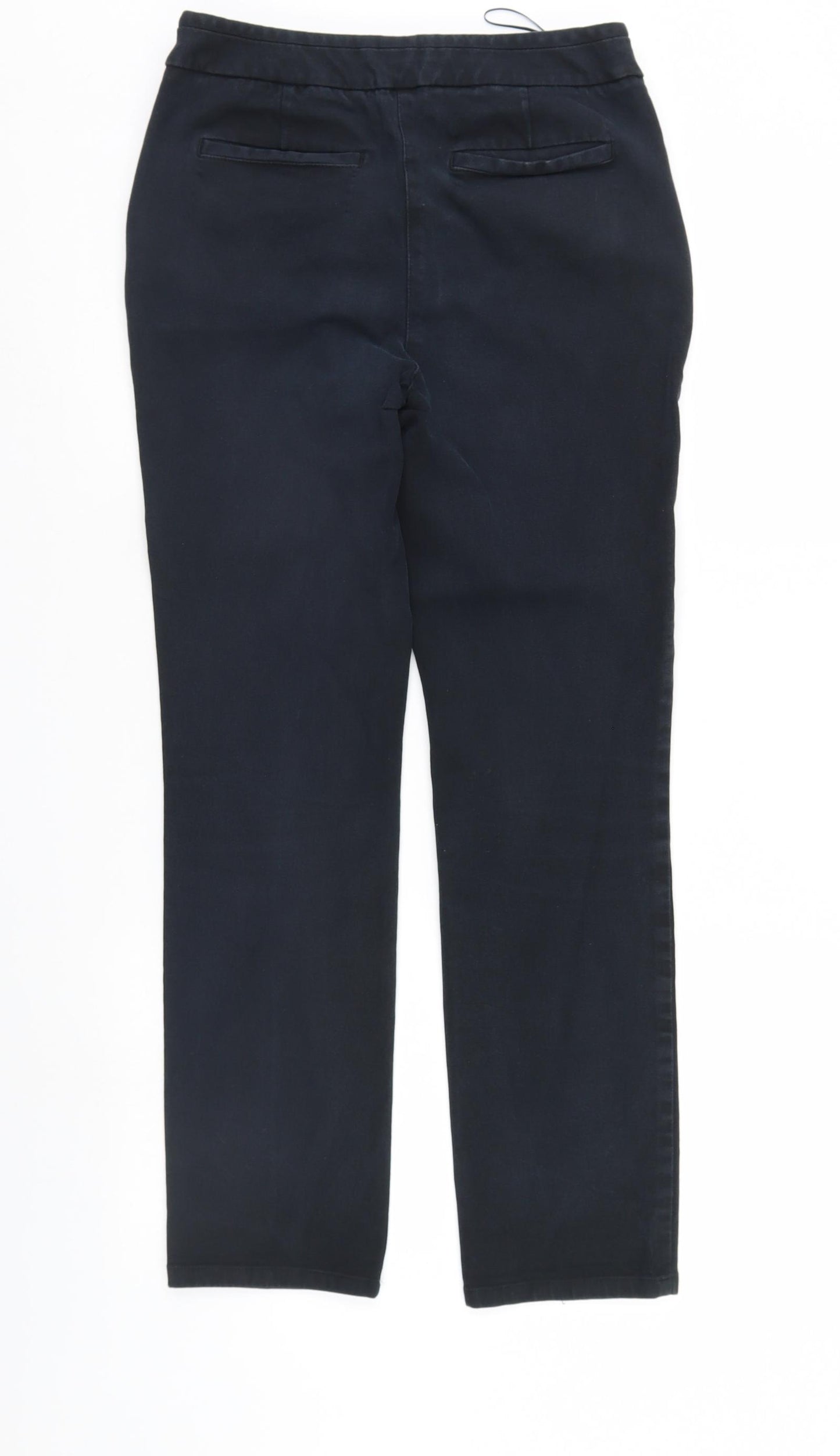 Per Una Womens Black   Trousers  Size 10 L27 in