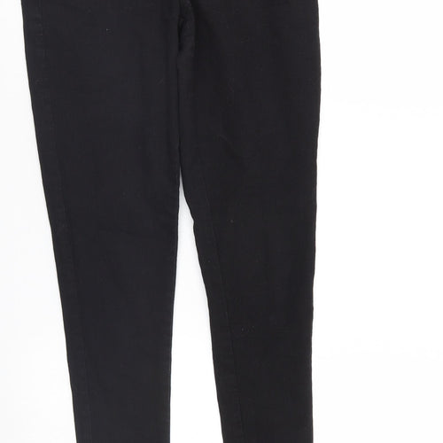 Ellis Womens Black  Denim Tapered Jeans Size 8 L27 in