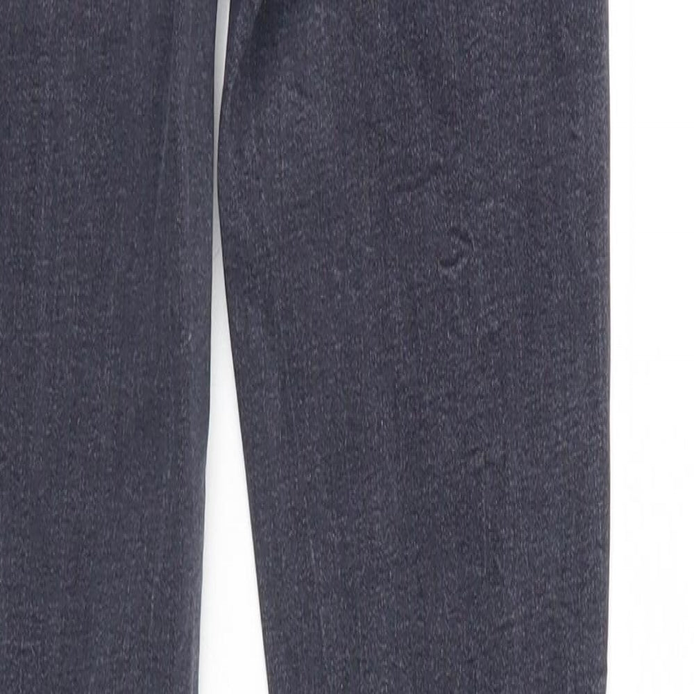 New Look Womens Black  Denim Tapered Jeans Size 6 L27 in