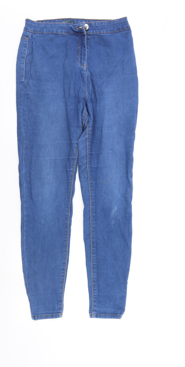 Paaya Womens Blue Denim Jegging Jeans Size 12 L27 in