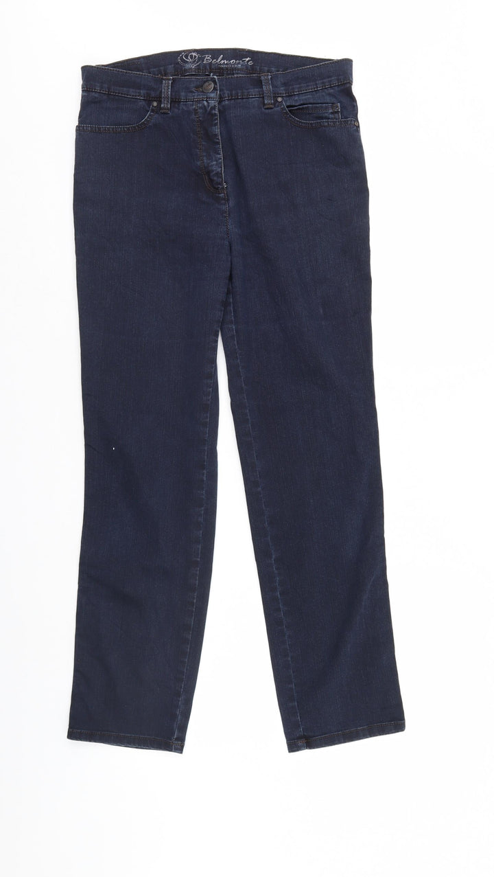 Belmont Womens Blue Straight Jeans Size 30 in L29 in