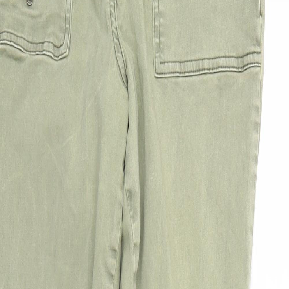 George Womens Green  Denim Straight Jeans Size 10 L28 in