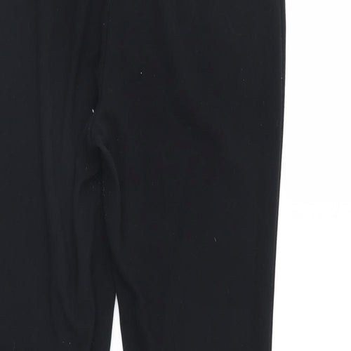 M&S Womens Black   Trousers  Size 10 L23 in