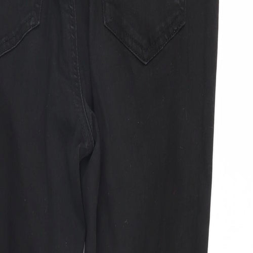 New Look Womens Black  Denim Skinny Jeans Size 12 L24 in