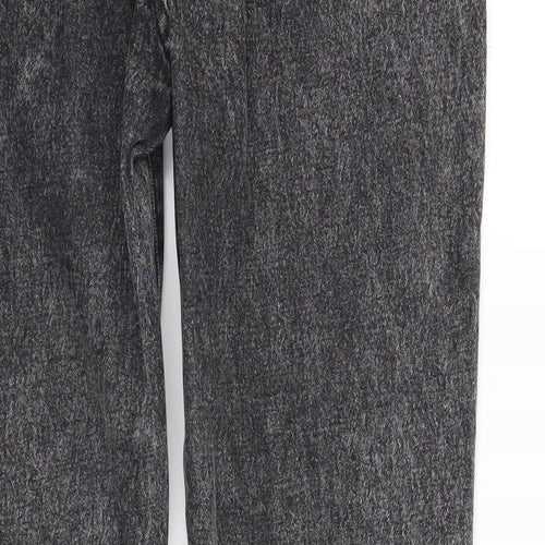 SheIn Womens Grey  Denim Straight Jeans Size 8 L29 in - FADED LOOK