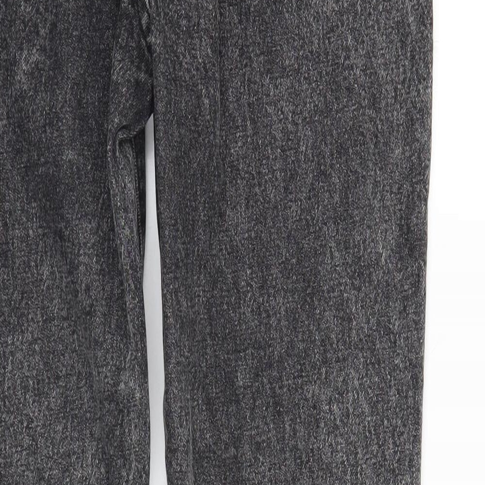 SheIn Womens Grey  Denim Straight Jeans Size 8 L29 in - FADED LOOK
