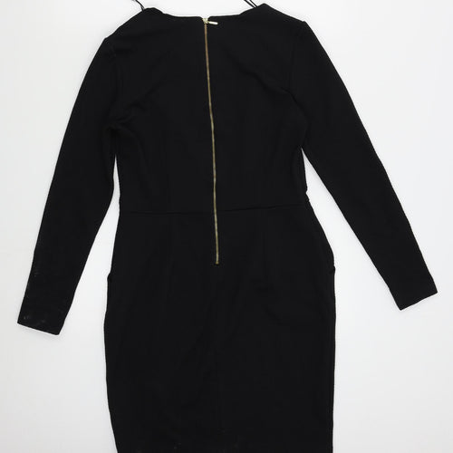 George Womens Black   A-Line  Size 12