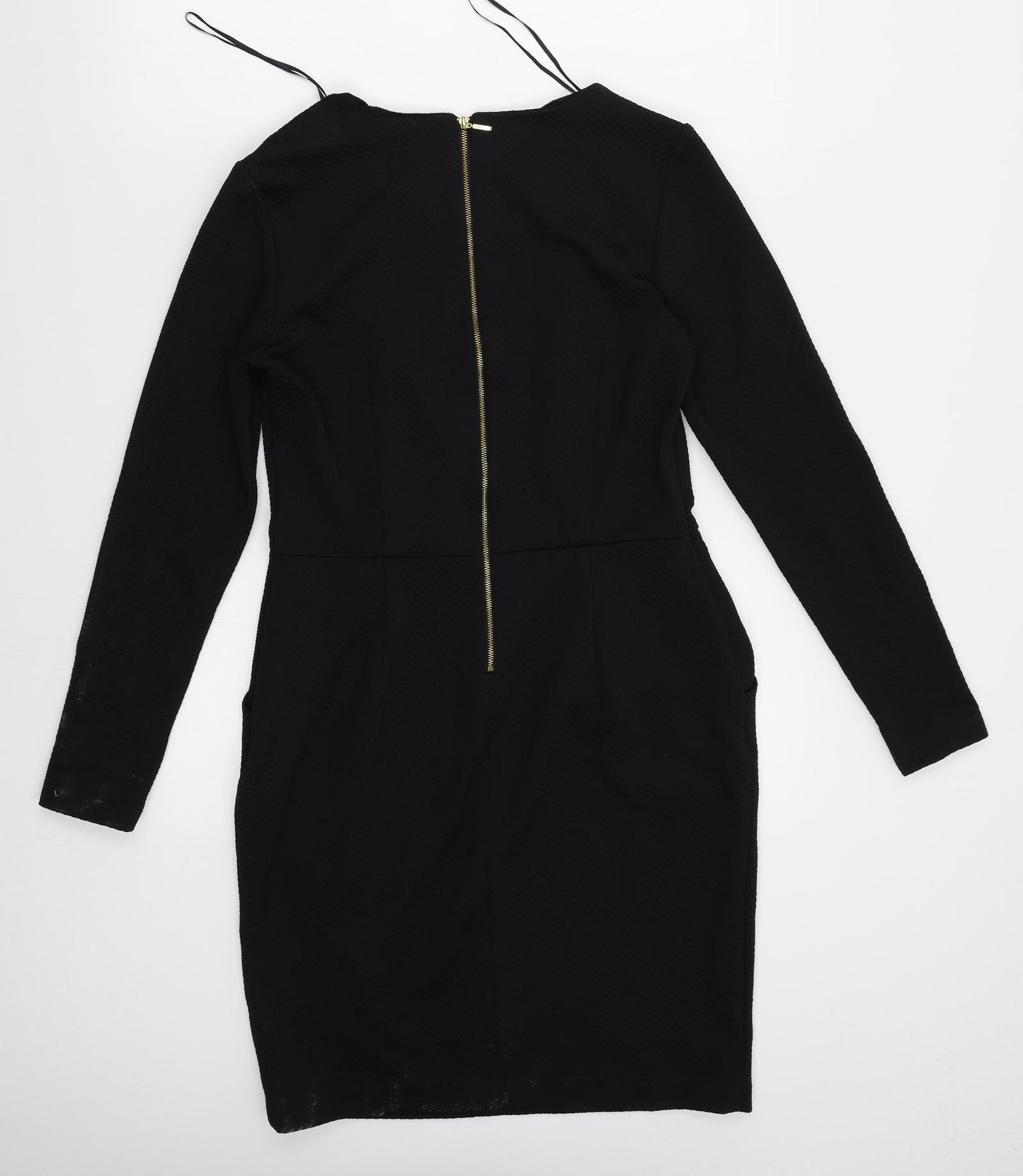 George Womens Black   A-Line  Size 12