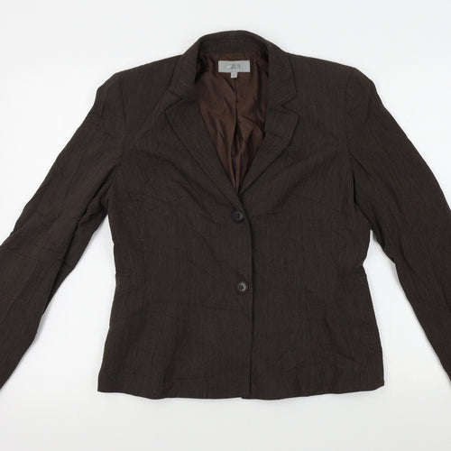M&S Womens Brown   Jacket Blazer Size 12